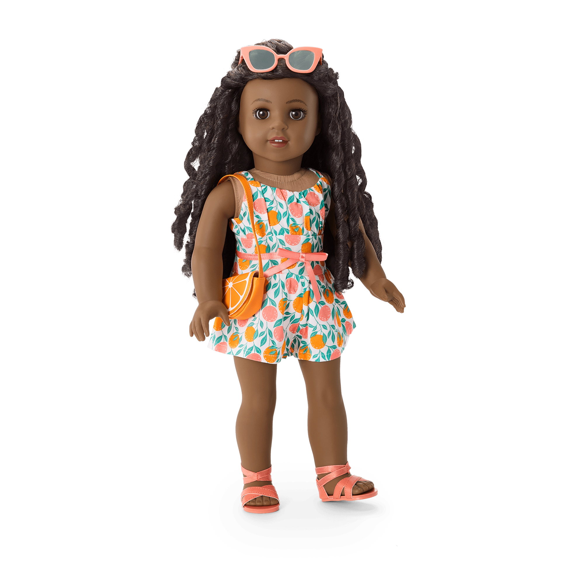 Orange You Glad It's Summer Outfit For 18-Inch Dolls - Image 2