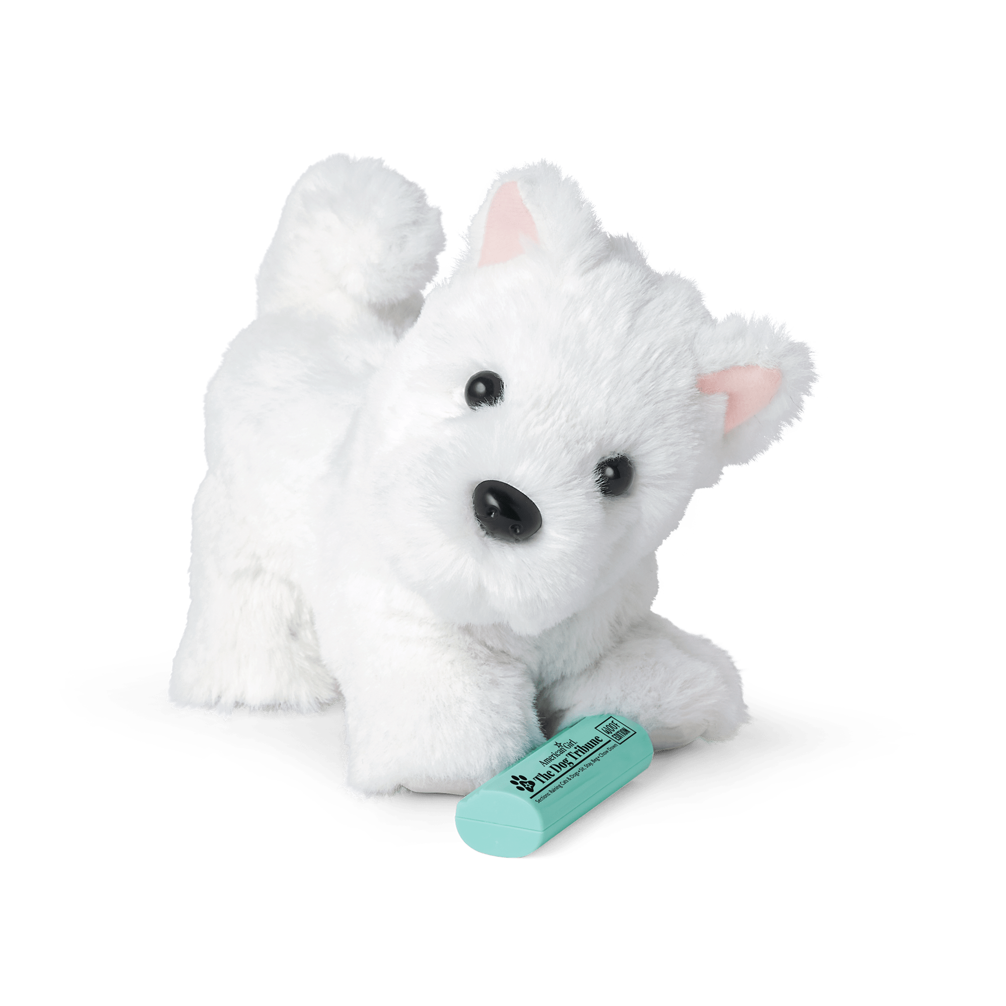 Coconut Chip Dog For 18-Inch Dolls