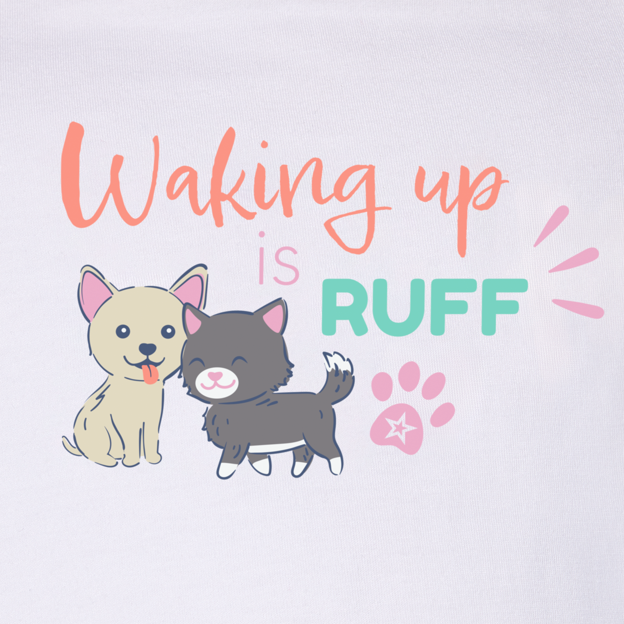 Waking Up Is Ruff Pjs For Girls & 18-Inch Dolls - Image 8