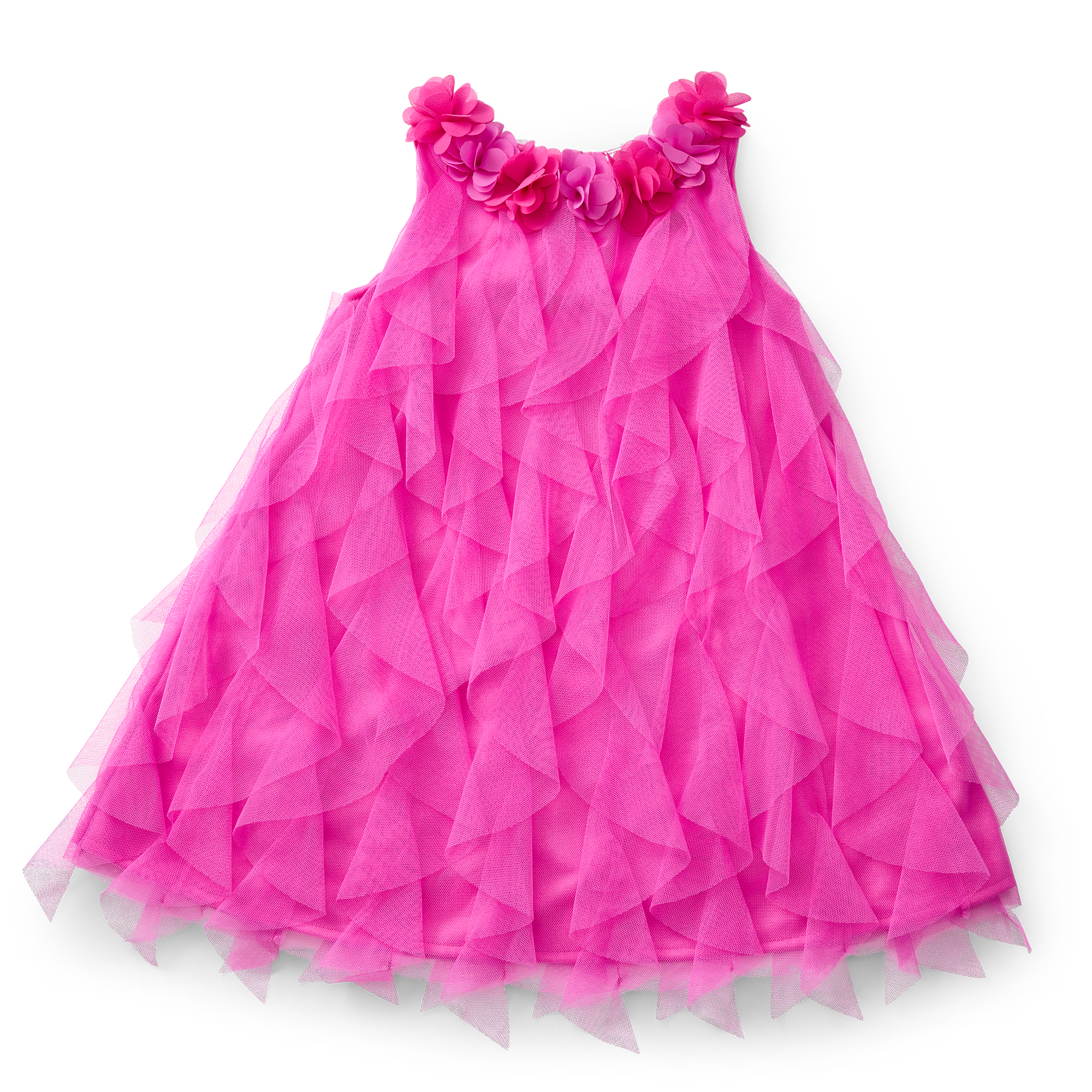 Party-Pink Birthday Dress For Little Girls (Bitty Baby) - Image 7