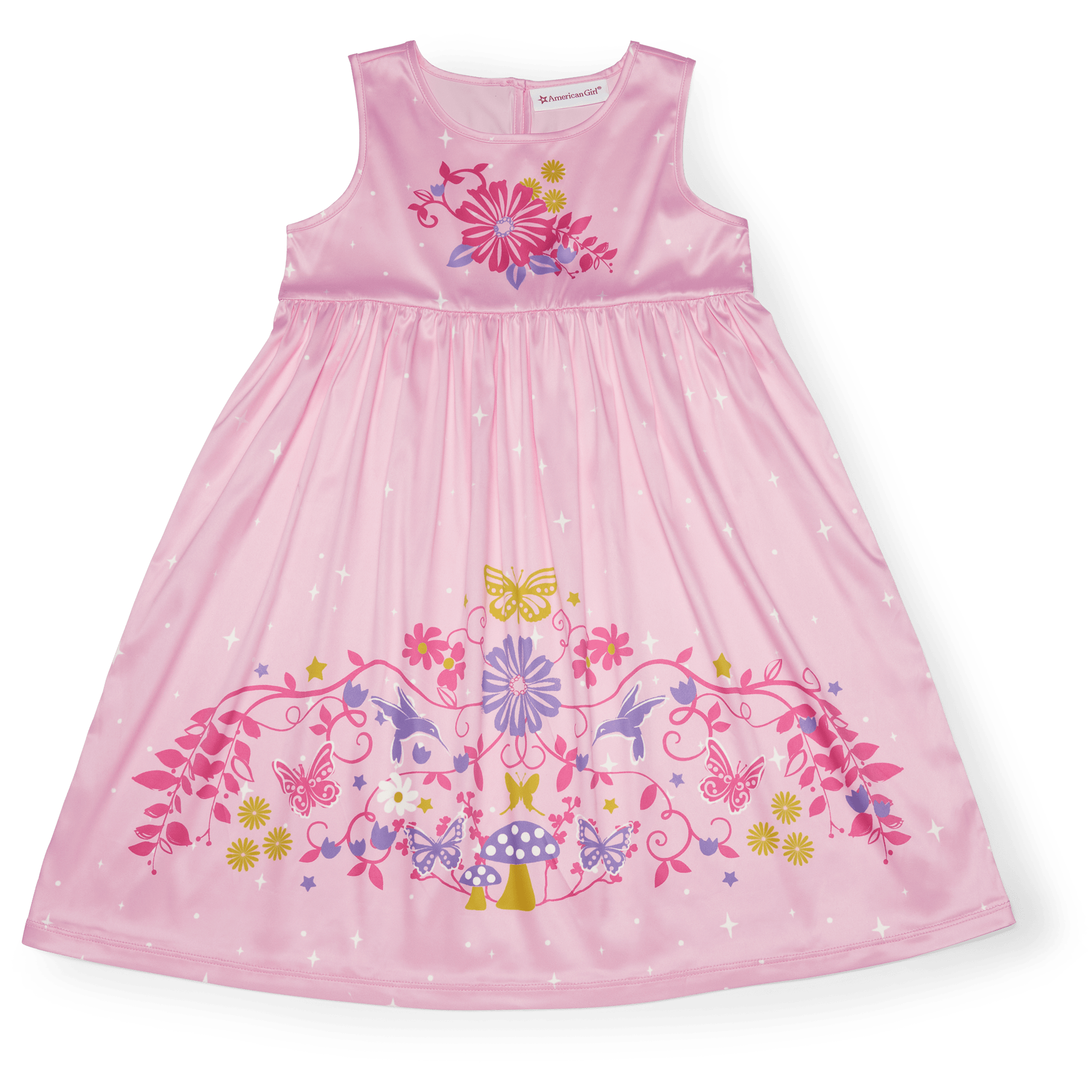 Royal Ruffles Nightie & Robe For Little Girls - Image 6
