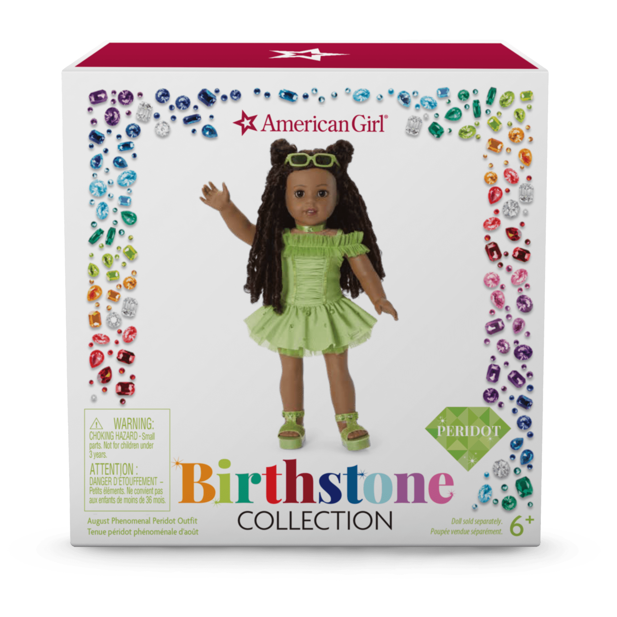 August Phenomenal Peridot Outfit For 18-Inch Dolls - Image 7