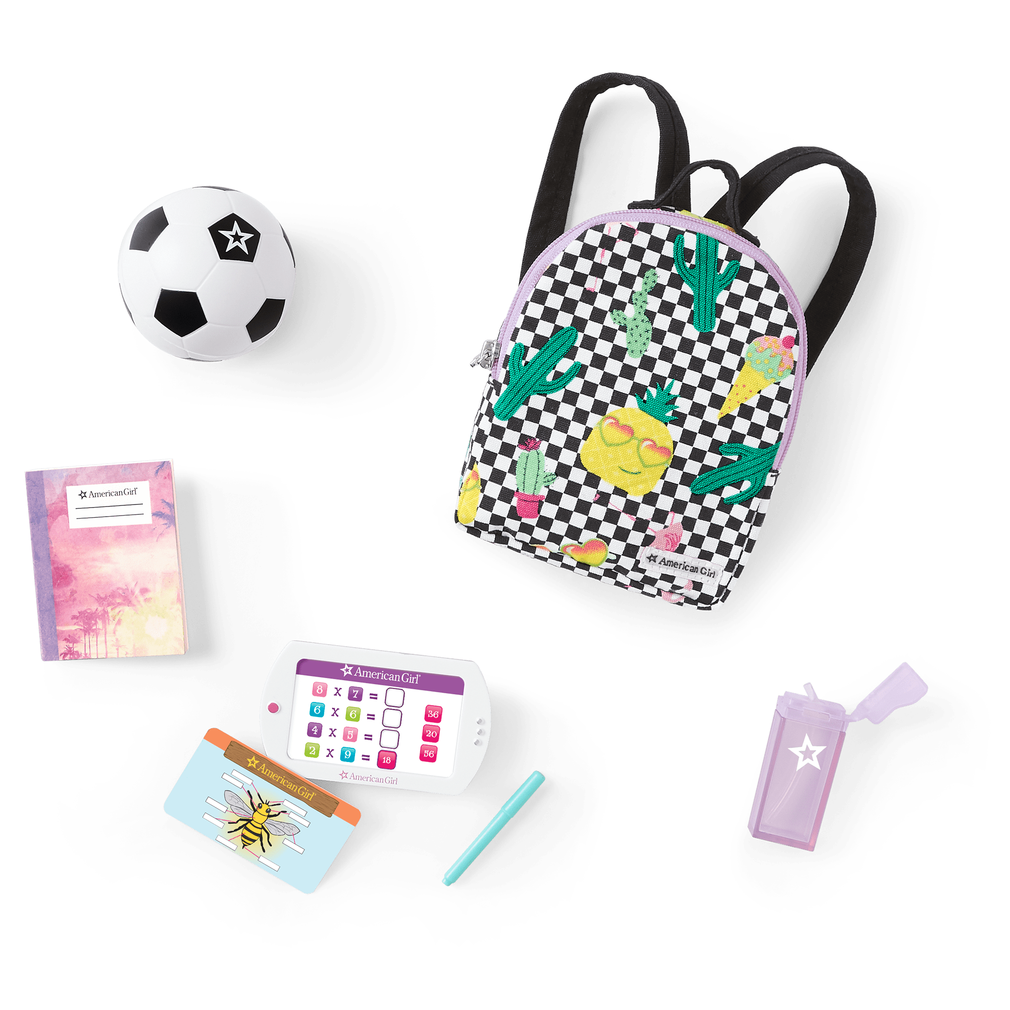 American Girl Truly Me Doll #67 And School Day To Soccer Play Set - Image 4