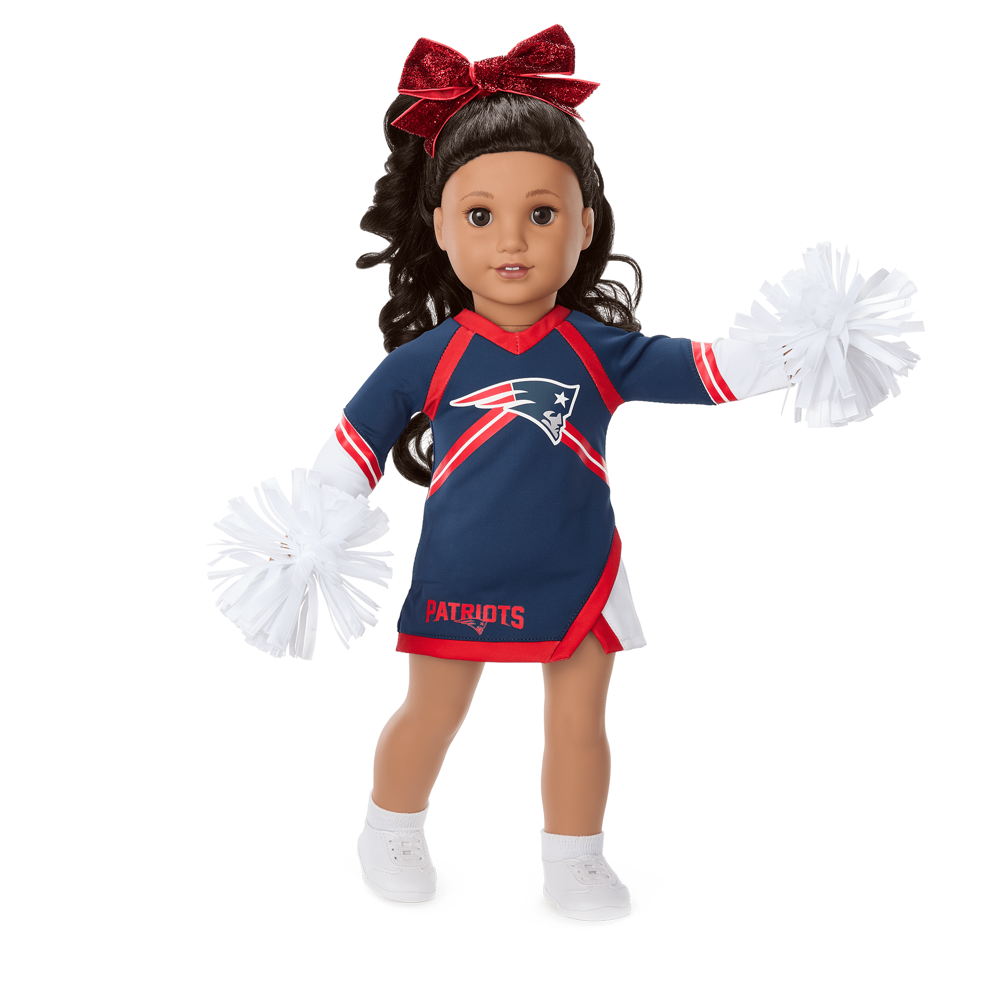American Girl X Nfl New England Patriots Cheer Uniform For 18-Inch Dolls - Image 2