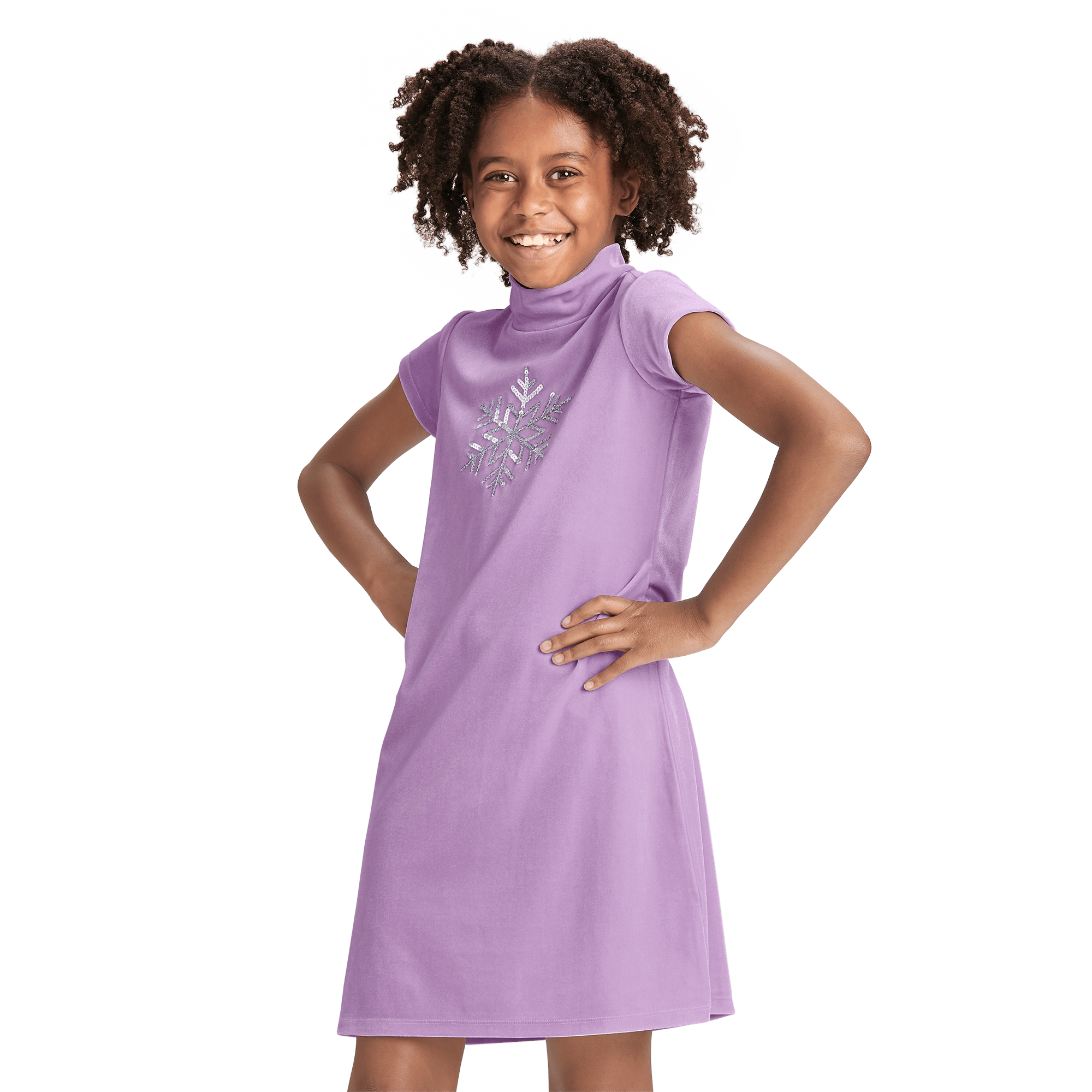 Soft As Snow Dress For Girls - Image 5