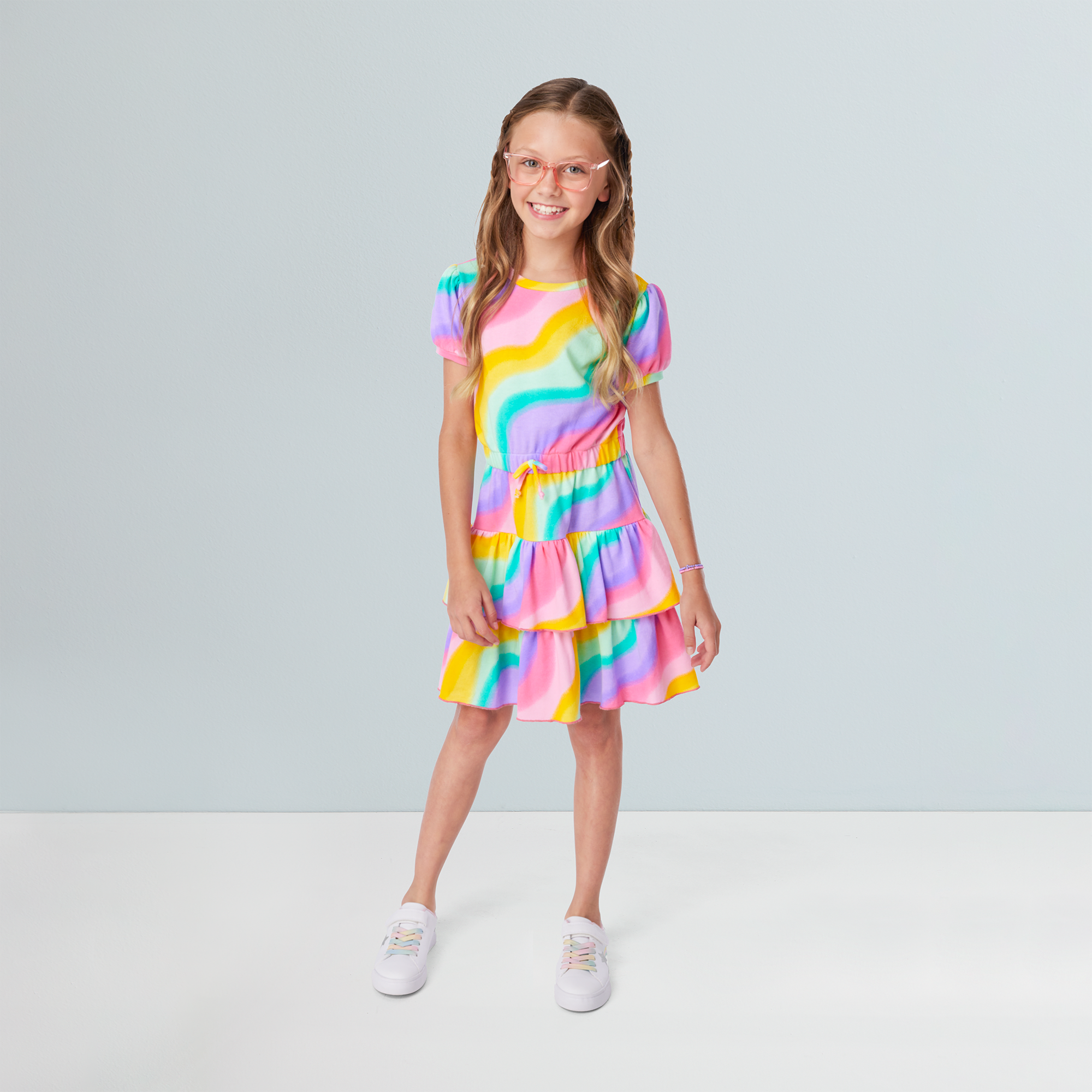 Summer's Rainbow Swirl Dress For Girls & 18-Inch Dolls + Summer Doll (Girl Of The Year 2025) - Image 5